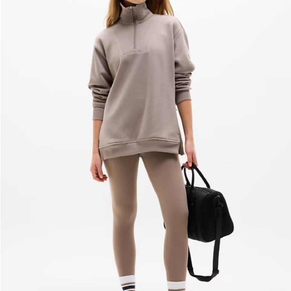 Athleta Half-Zip Pullover Sweatshirt